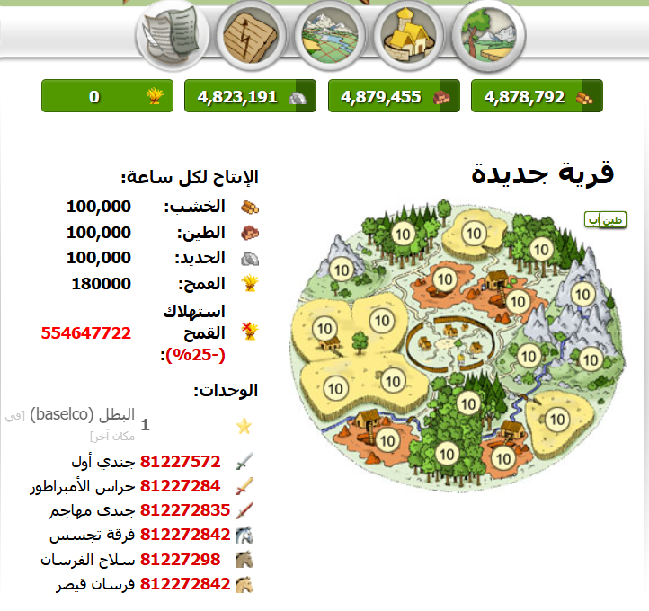 حرب التتار تاتاركو | ميزة موت الجنود بسبب قلة القمح
